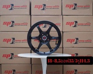 (4วง) ล้อแม็กซ์ SSR-5 ขอบ18 กว้าง8.5นิ้ว 5รู114.3 ออฟ35 sp