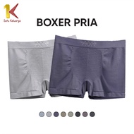 1K Celana Dalam Pendek Boxer Pria Cowok Lelaki Motif Celana Boxer Pria Polos P273 Celana Dalam Pria