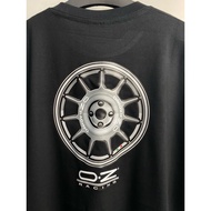 Oz racing rim t-shirt modified autowear premium men's car t-shirt oz racing rim t-shirt