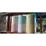 Bloom Box Flower Round Diameter 15 cm height 15 cm light color