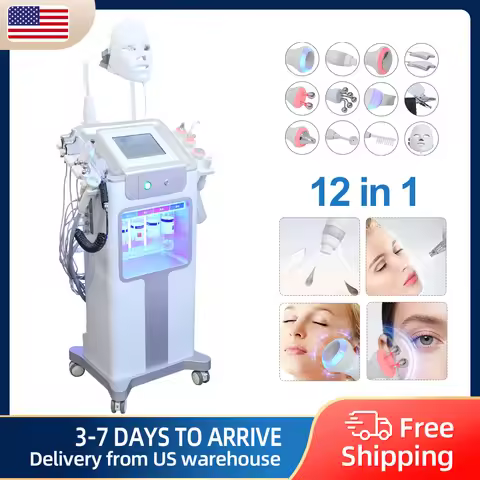 12 In 1 Aqua Peeling Lift Skin Bubble Oxygen Machine Skin Care Cleansing Facial Equipment