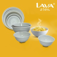 LAVA (1pcs) AS BPA-Free Multipurpose Rice Noodle Dessert Bowl Mangkuk Plastik 3.5" 4.5" 5.5" 6" 6.5"