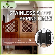 Stainless steel spring hinge 3 inches / 4 inches / 5 inches free door hinge is suitable for furnitur
