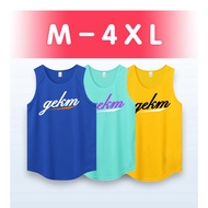 Singlet Men Plus Size Sleeveless Gym Shirt Baju Lelaki Sports Tank Top M-4XL B103