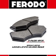FERODO REAR BRAKE PAD Lexus LX470 UZJ100  SPM