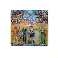 4Pcs One Piece Pirate Action Collectible Figure for Kids