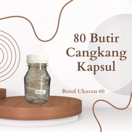 Empty Capsule Shells Plus Transparent Clear Bottles Halal Beef Gelatin Capsugel