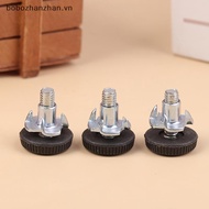 [bobozhanzhan.vn] 20Pcs M6 Thread Adjustable Furniture Levelers Screw In Chair Feet Durable Easy To 