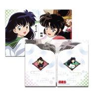 犬夜叉 正版 文具 雙開口 雙層 A4 File 文件夾 資料夾 Folders 日暮籬 珊瑚 (百年好合)