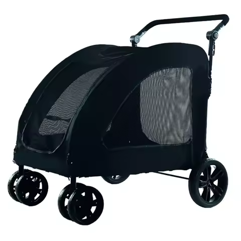 Outdoors Traveling Walk Large Pet Carriers Trolley Large Stroller Jogger Large Pet Stroller for Dogs