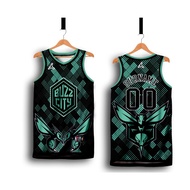 BUZZ CITY HONETS AQUA BEE BASKETBALL JERSEY FREE CUSTOMIZED NAME AND NUMBER