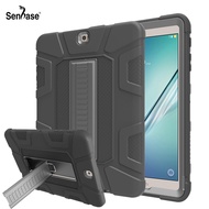 For Samsung Galaxy Tab S2 9.7 inch T810 T813 T815 T819 Case Kids Safe PC Silicon Hybrid Anti-fall Shockproof Stand Tablet Cover