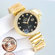 Premium V4 Version Omega Saucer Flying LADYMATIC Bird's Nest Series Ladies Mechanical Watch Nicole K