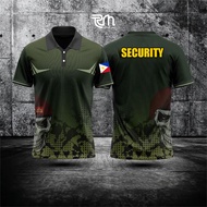 2025 NEW JERSEY SECURITY FULL PRINTING POLO SHIRT High Quality security guard POLO SHIRT TSHIRT 3D S