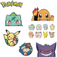 ► Pokemon car stickers Pikachu Squirtle Psyduck Gengar Charmander Mimikyu Snorlax decorative childre