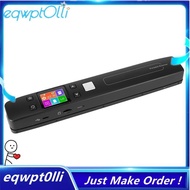 eQQPortable Document Scanner - WiFi & Rechargeable Handheld Portable Scanner Supports JPG/PDF, Up to