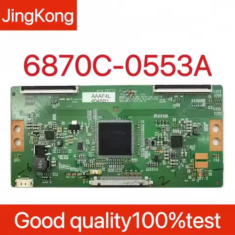Original T-Con Board 6870C-0553A Logic Board for V15 UHD TM120 LGE Ver 1.0