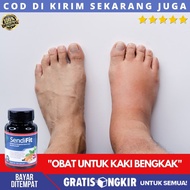 Obat Untuk Atasi Kaki Bengkak - Pembengkakan Asam Urat Obat Nyeri Asam Urat Rematik Radang Sendi Peradangan Tulang Dan Sendi Kaki Bengkak Sebelah Kanan / Kiri Edema Kaki Tidak Bisa Berjalan Akibat Asam Urat - DENGAN HERBAL KAPSUL SENDIFIT ALAMI