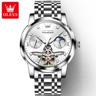 Olevs olevs Brand Watch 6703 Multifunctional Steel Band Waterproof Men's Mechanical Watch