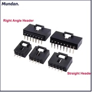 MUNDAN 5Sets Dupont Connector Kit, Single Row Right Angle Pin Header Housing,  With Buckle Straight 