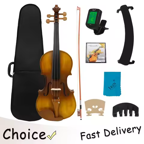 AstonVilla AV-650 Violin 4/4 Spruce Rosewood Fingerboard Beginner's Practice Professional Activities