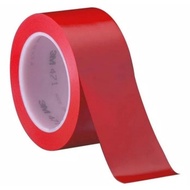 MERAH Vinil tape 471 Red Marking tape 3m 471 Red Duct tape floor Line floor Marking tape floor Line 