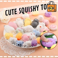 (1 PC) Cute Squishy Toy Mini Animal Antistress Ball Squeeze Rising Mochi Fidget Soft Sticky Stress Relief Toys Pop It
