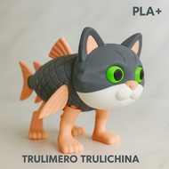 Anomaly Trulimero trulichina meaningful figure Anomaly 3D Printer Brainrot