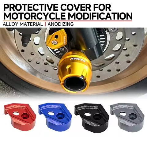 For Yamaha NMAX155 NMAX125 NVX Aerox AEROX155 Front Wheel ABS Sensor Protection Cover Cap Guard Prot