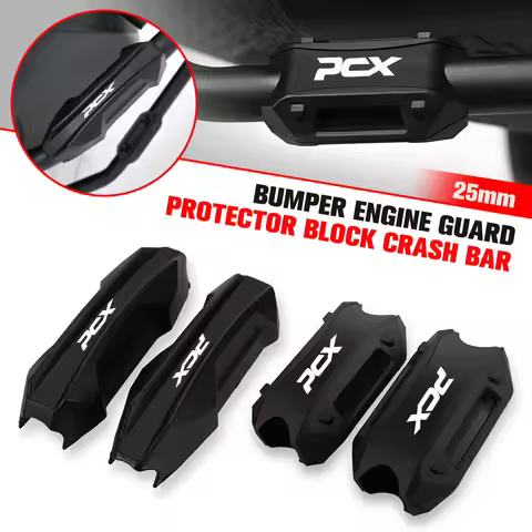 Motorcycle 25mm Bumper Engine Guard Protector Block Crash Bar Decorative For HONDA PCX 160 PCX125 PC