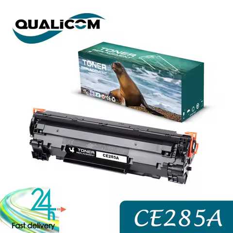 Qualicom CE285A 85A Compatible TONER Cartridge for HP LaserJet P1100 P1102 P1102w M1130 M1132 M1210 