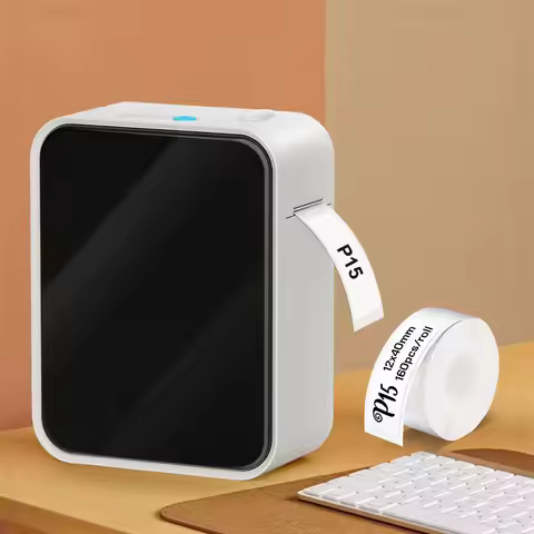 P15 Label Maker Similar to D11 D101 D110 Thermal Printer Portable Inkless Labeling Machine or 3PK La