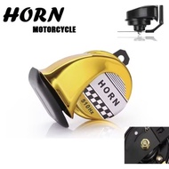 Sym RVI 1 2 Motorcycle Snail Horn 12V 510Hz 1Pc. Loud Sound Single Horn Universal