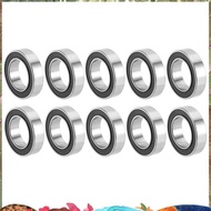 10Pcs 17287- 17287RS Ball Bearing 17X28X7mm Bike Wheels Bottom Bracket Repair Bearing