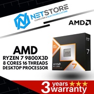 AMD RYZEN 7 9800X3D 8 CORES 16 THREADS DESKTOP PROCESSOR - 100-100001084WOF