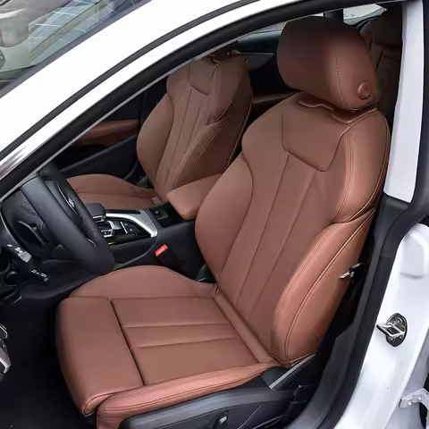 Custom Fit Car Accessories Seat Covers 5 Seats Full Set Leather for A3 A4 A5 A6 A1 Q3 Q4 Q5 Q6 Q7 S3