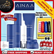 AINAA Beauty Skincare | Free LED Tumbler | Original HQ With Free Gift | Aina Cleanser Serum Sunscree