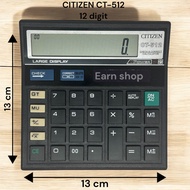 Kalkulator Citizen CT-512 12Digit | Kalkulator Dagang CT 512