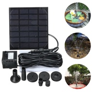 7V 1.5W Solar Water Pump Fountain Plants Watering Power Fountains Pool Home Garden Fish Pond Waterpu