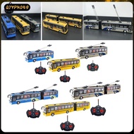[qjypno49] Remote Control School Bus Remote Control Bus 1/32 Model Toys Gifts All Direction RC Cars 