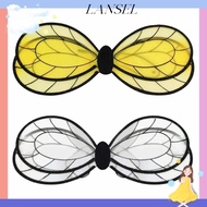 LA Bee Wings, Black Yellow Bee Fairy Wings, Fairy Costume Lightweight Angel Wings Stage Performance