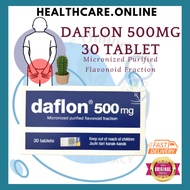DAFLON 500MG TABLET [ RAWATAN BUASIR ] 30's