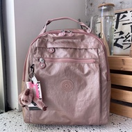 Kipling Monkey Backpack Leisure Backpack Student Lightweight Computer School Bag Cover Pull Rod Wate
