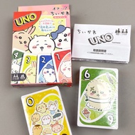 【Shipment within 24 hours‌】 UNO Card Game Chiikawa Collaboration Cute Character Cards Ghibli Style A