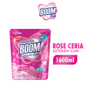 BOOM CINTA Deterjen Cair Rose Bubuk 1.6L