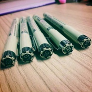 Sakura micron pen from size 005 to 04