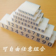 COD-Large Digital Stamp Independent Movable Type Combination Symbol Combination Stamp Adjustable Pro