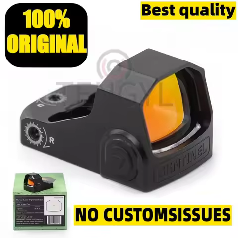 Red Dot Sights Sentinel 1x16 Compact Reflex 3 MOA RMSC Footprint Shake Wake Motion Sensing Manual Br