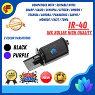 IR-40 IR40 IR30 IR-30 INK ROLLER CASH REGISTER for SHARP / CASIO HR-8RC / AURORA / OLYMPIA XE-A107 X