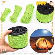 SUHU 2.5/4mm Tent Rope Nylon Umbrella Paracord Tents Line Cord Tent Accessories Reflective Camping H